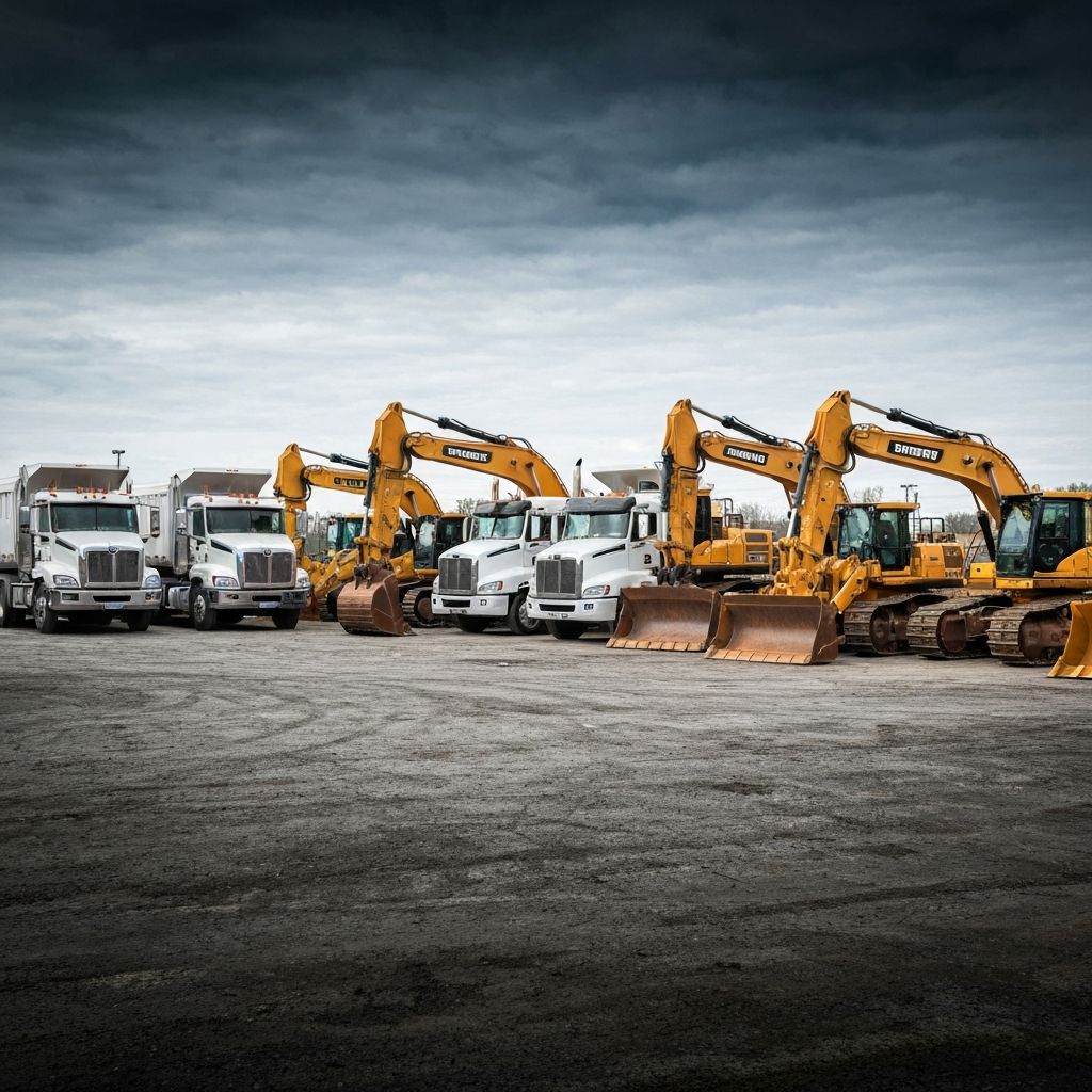 Trucks & Heavy Equipment / الشاحنات والمعدات الثقيلة